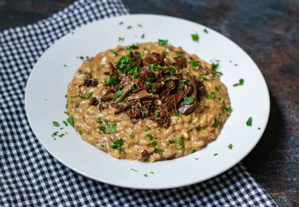 wild mushroom risotto recipe