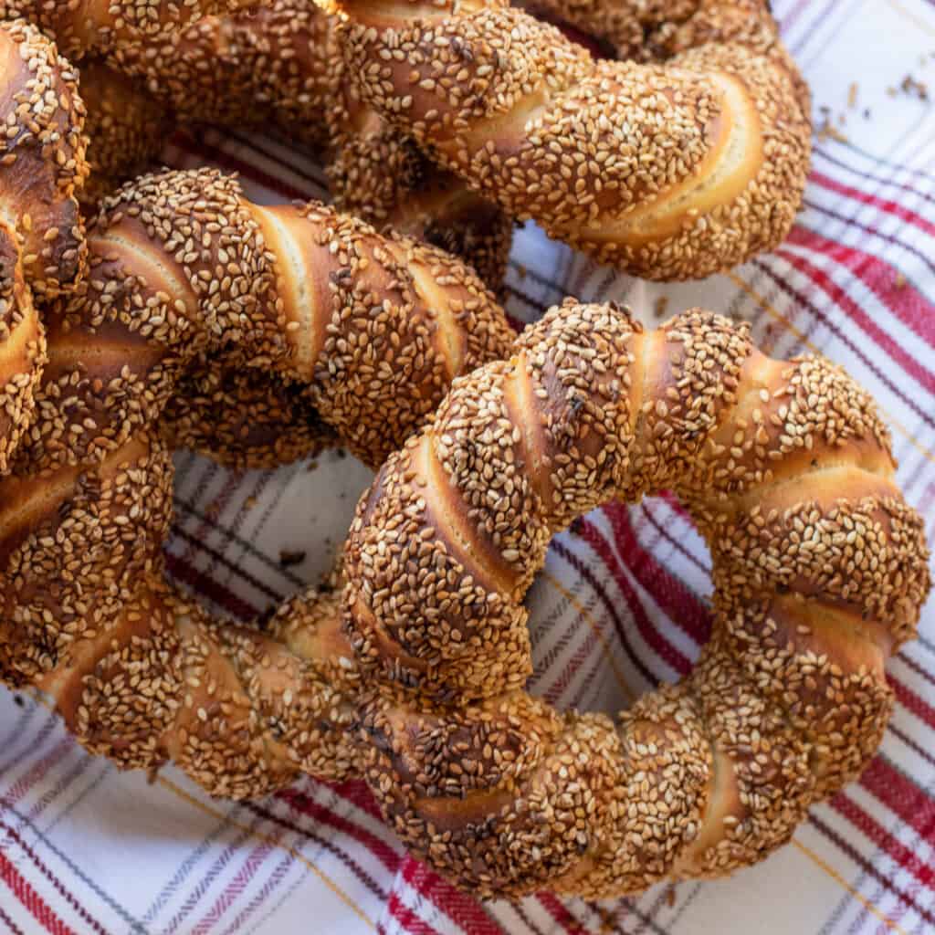 Simit (Turkish Sesame Bagel) - Cooking Gorgeous