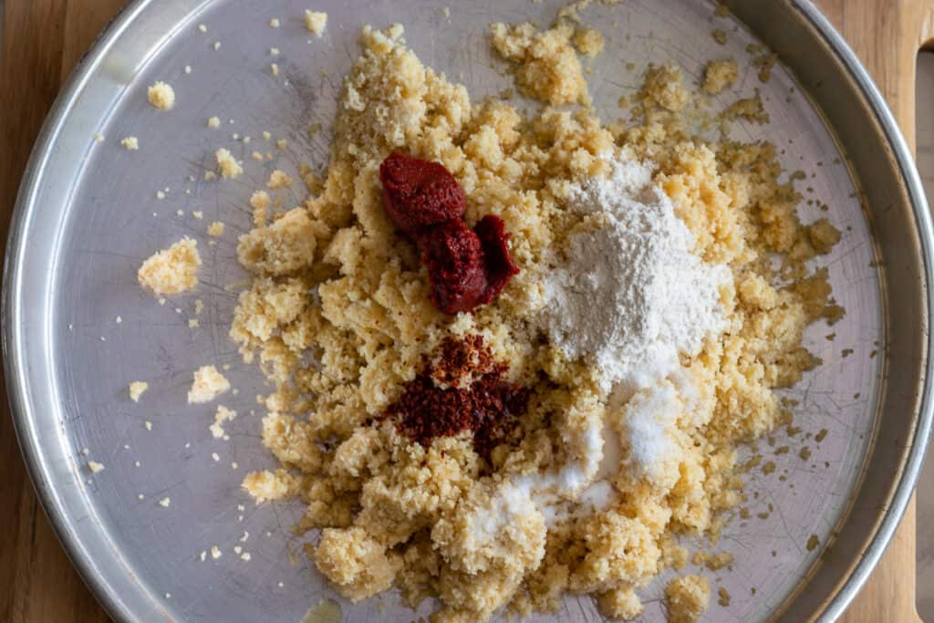 mix the bulgur with the rest of the ingredients