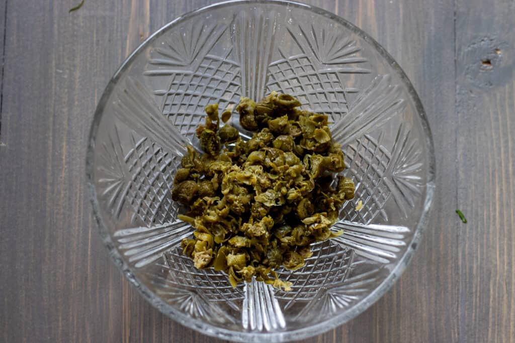 chopped capers