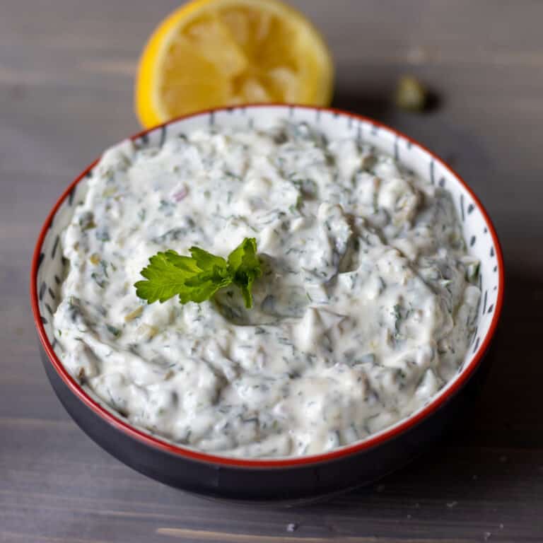 Tartar Sauce with Capers Cooking