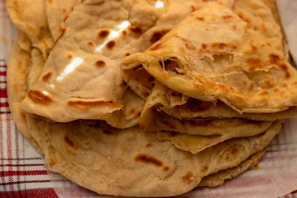 Easy Guyanese Oil Roti Recipe Cooking