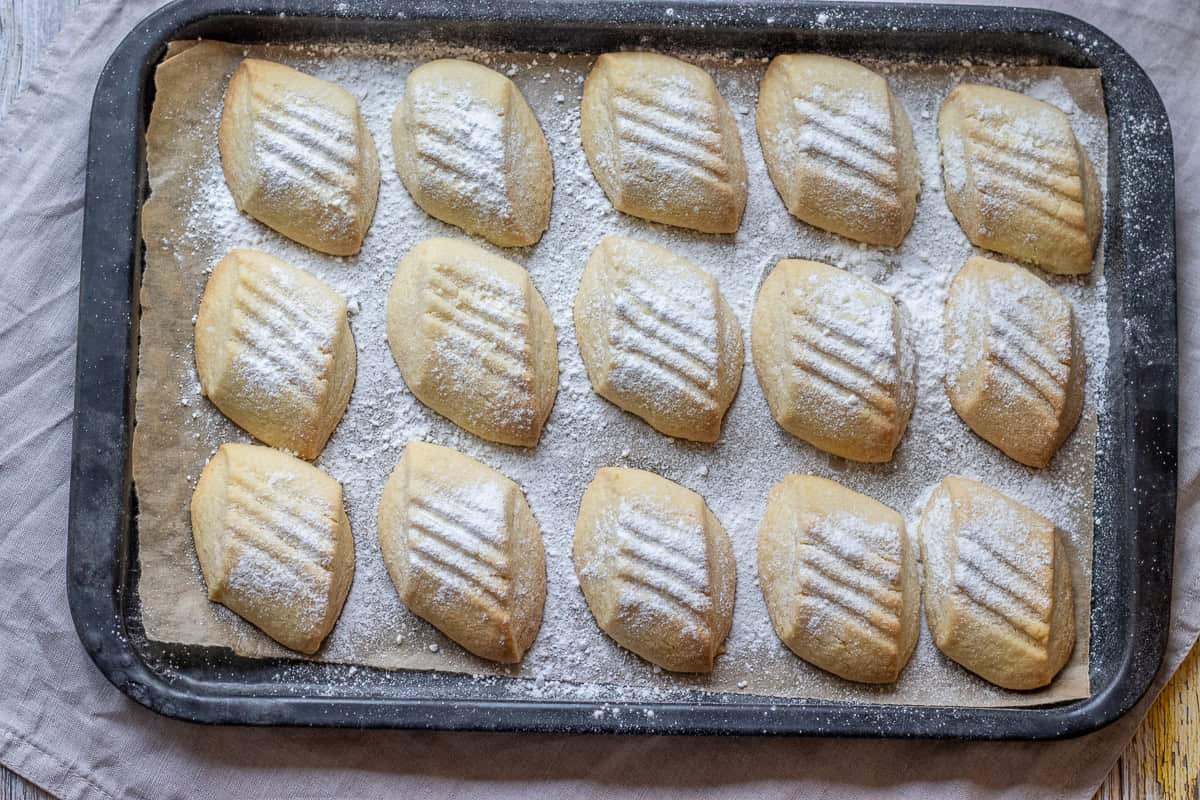 cookies baked in oven for 15 minutes